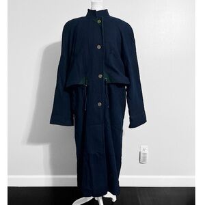 Vintage Billycoat Rare Military Style Long Wool Coat